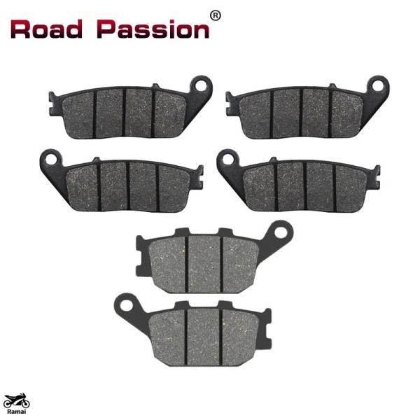 【並行輸入品】 Road Passion バイク フロント リア ブレーキ パッド ホンダ CBF5...