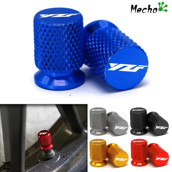 並行輸入品 YZF ロゴ バイク ホイール タイヤ バルブ キャップ エアーtight カバー ヤマ...