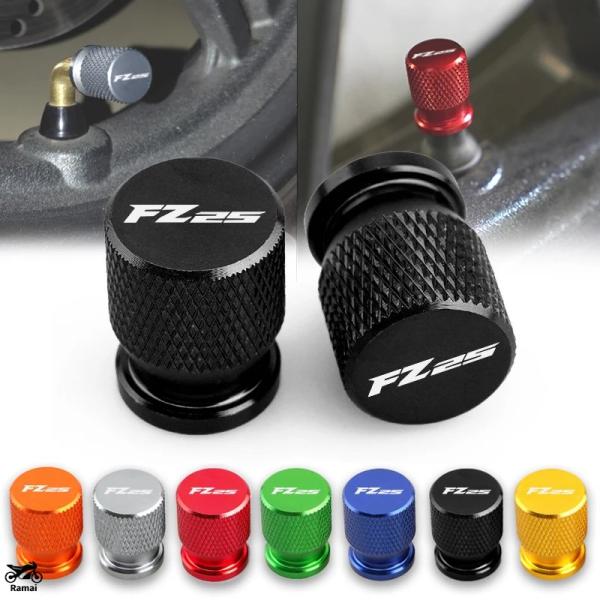 並行輸入品 ヤマハ FZ-25 FZ25 FZ 25 バイク CNC アルミ タイヤ バルブ エアー...