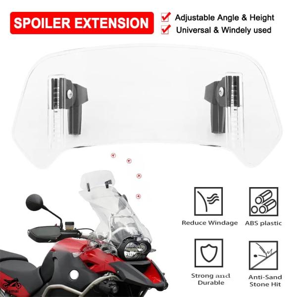 【並行輸入品】 K1300S 風防スクリーン 汎用 クランプ-On Variable 風よけ 風防 ...