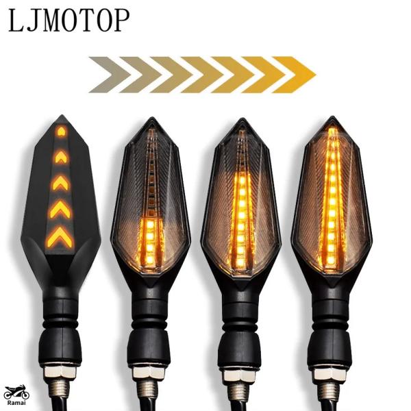並行輸入品 バイク ウィンカーs フラッシュ LED テール ストップ ランプ インジケータ― ホン...