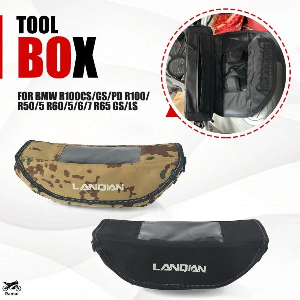 【並行輸入品】 防水 バイク ハンドル バー Travel バッグ バッグ BMW R100CS/G...