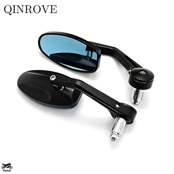 【並行輸入品】 バイク 7/8'' ハンドル エンド ミラー モト サイド ミラー 汎用 アプリリア...
