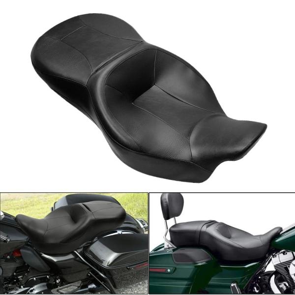 【並行輸入品】 バイク ライダー ドライブr ＆ Two-Up シート ハーレー ツーリング CVO...