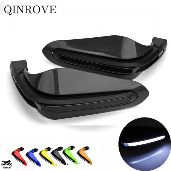 【並行輸入品】 バイク ハンドガード LED ライト ハンド ガード 汎用 KTM デューク 250...