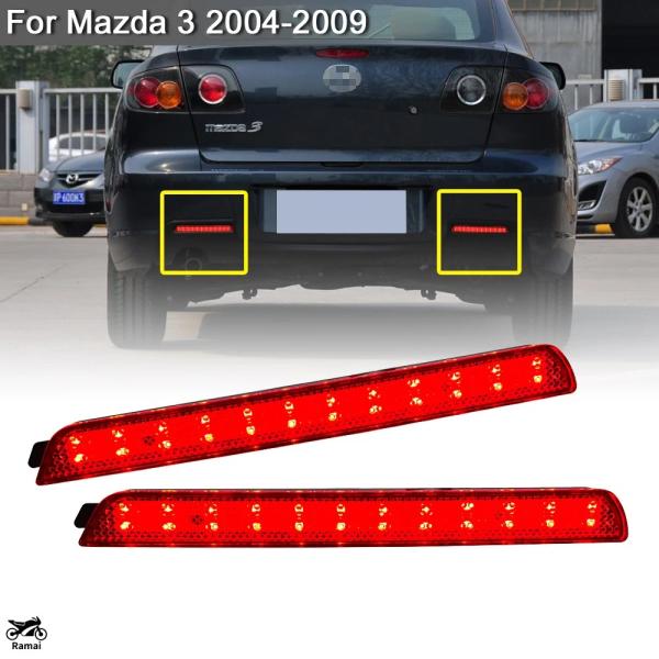 【並行輸入品】 LED リア バンパー リフレクター 走行 警告灯 ライト ブレーキ ストップ ライ...