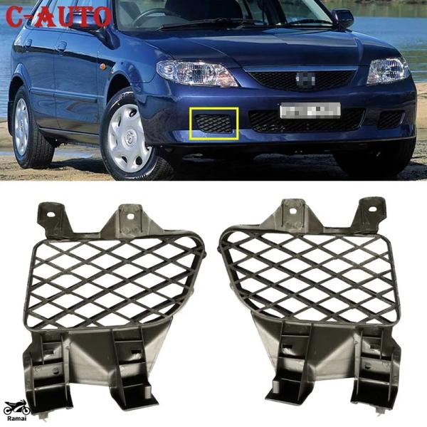 【並行輸入品】 フロント バンパー グリル カバー ハニカム メッシュ フォグ ライト ベント グリ...