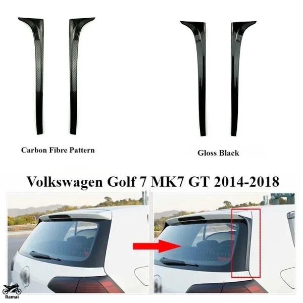 【並行輸入品】 2P リア ウィンドウ サイド スポイラー ウィング リップ カナード スプリッター...