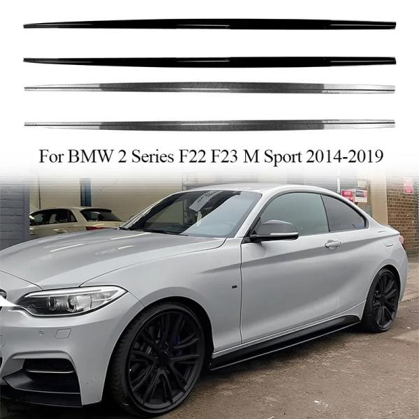 【並行輸入品】 サイド スカート BMW 2 シリーズ F22 F23 M スポーツ 2014年-2...