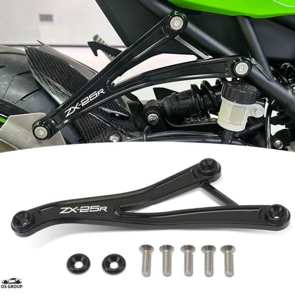 並行輸入品 バイク フット ペグ エキゾースト Hanger ブラケット リア フット レスト Bl...
