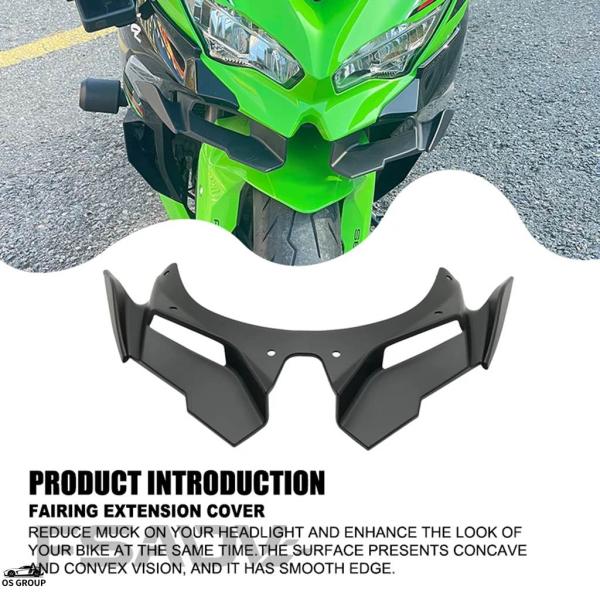 並行輸入品 カーボン ブラック ホイール フェンダー Beak Nose Cワン カバー カウル カ...