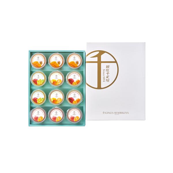 【メーカー直送】銀座千疋屋 銀座フルーツジュレ【rm24008fcb097】