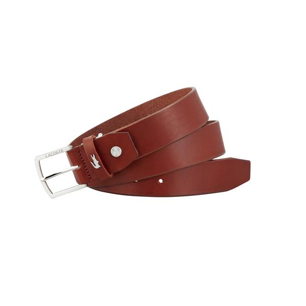 LACOSTE ベルト ダークブラウン【rm24147fcb072】