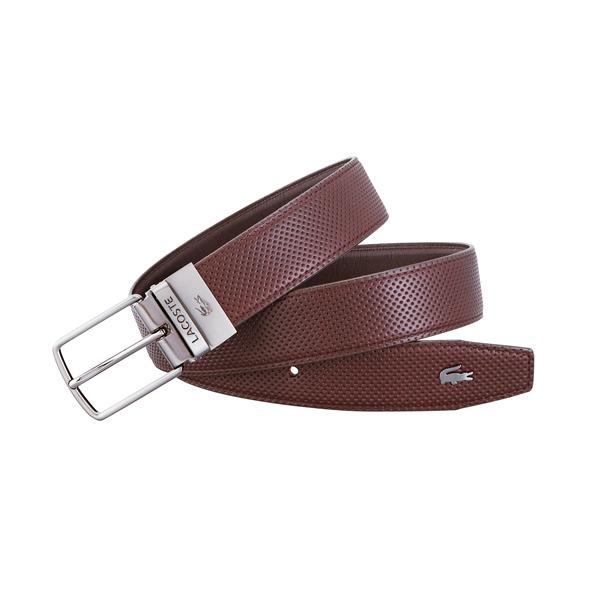 LACOSTE ベルト ダークブラウン【rm24147fcb113】