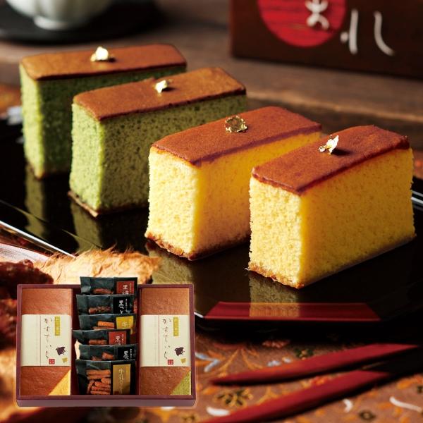 和菓匠菴 「ほまれ」和三盆糖入かすてぃら御詰合せ  NHMR-CJ3【rm24a124gc015】