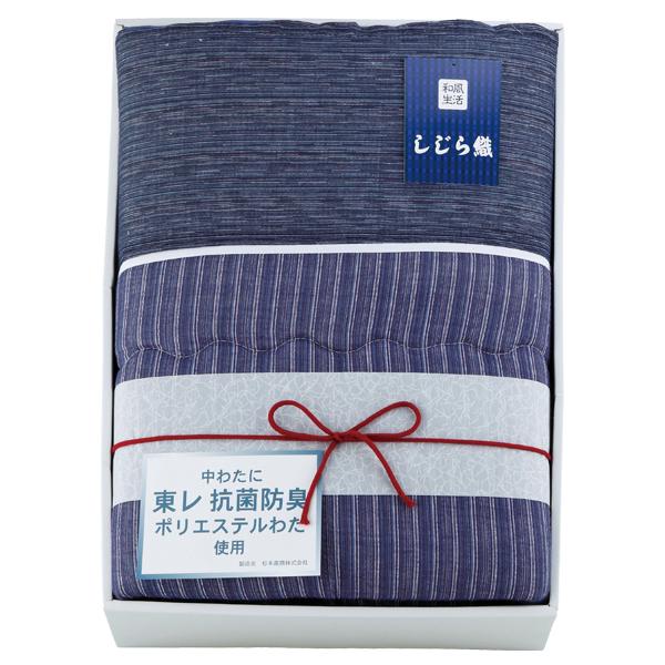 抗菌防臭わた入り日本製しじら織肌掛けふとん【rm24a052gc051】