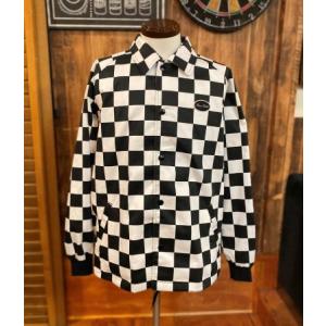 【CALIFORNIA LINE】チェッカーコーチジャケット　カリフォルニアライン　スカルフライト　...