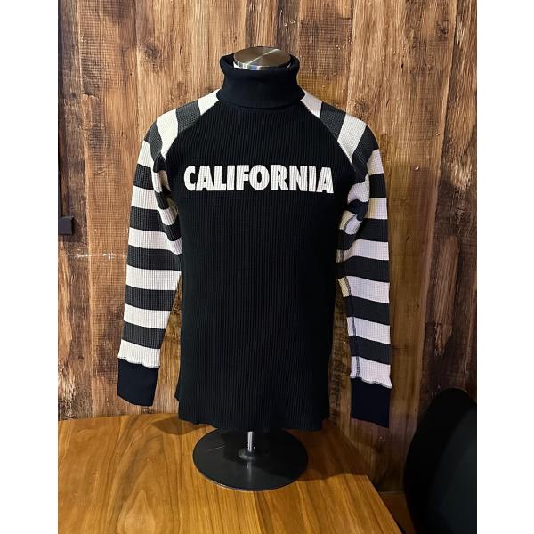 【CALIFORNIA LINE】タートルネックボーダーサーマル　カリフォルニアライン　ランブル
