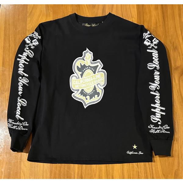 【CALIFORNIA LINE】ロングスリーブTシャツ 　USコットン　カリフォルニアライン　ラン...