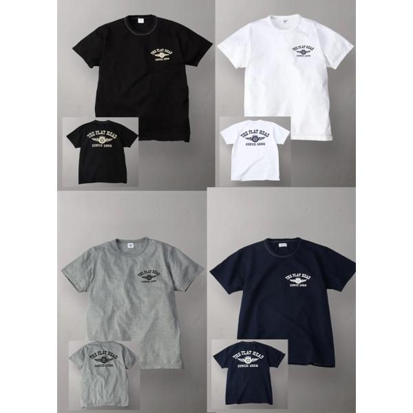 【THE FLAT HEAD】3本針の1本外し Tシャツ　FN-THC-202　フラットヘッド　ラン...