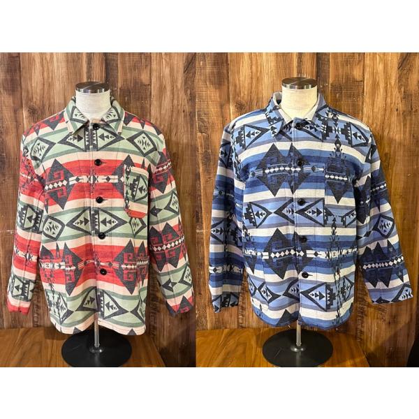 【Indian Motocycle】ナバホジャカードワークジャケット　2カラー　インディアンモトサイ...