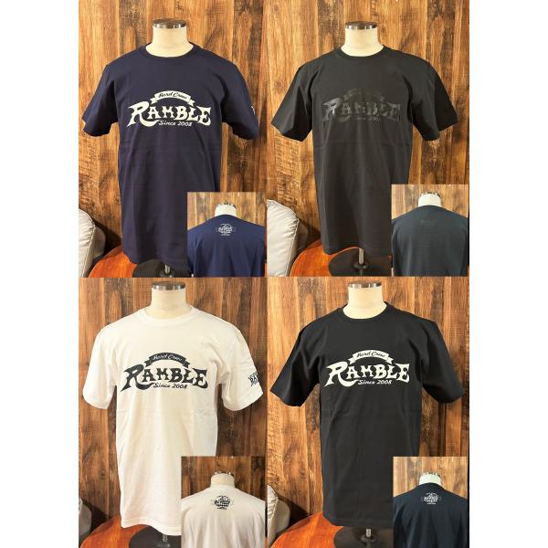 【RAMBLE】スーパーヘビーウエイト　7.1オン　オリジナル Ｔシャツ　4カラー　ランブル