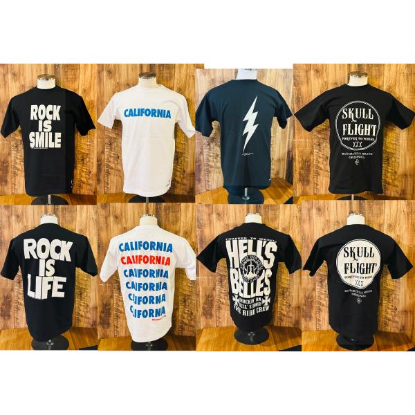 【SKULL FLIGHT】USコットン　スーパーヘヴィーウエイトTシャツ　4タイプ　スカルフライト...