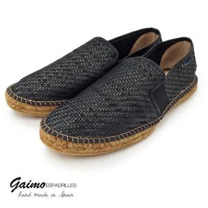 GAIMO ガイモ エスパドリーユ スペイン製 ゴア付 スリッポン