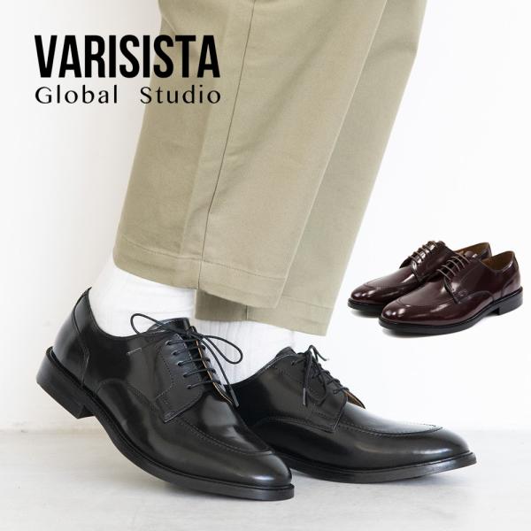 【50%OFF セール】【VARISISTA Global Studio 】レザーUチップシューズ（...