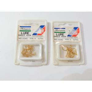 シェイクスピア　ルアーフック サイズ 6　Shakespeare LURE SINGLE HOOK ...