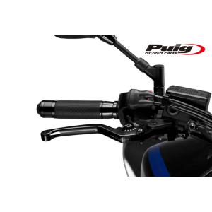 Puig(プーチ) 120NN220NN NON-FOLDABLE BRAKE &amp; CLUTCH LEVER 3.0 BLACK/BLACK (固定タイプ) ブレーキ クラッチ セット