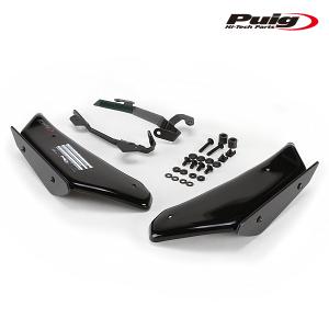 Puig 1946N SIDE SPOILER WINGLET [BLACK] YAMAHA YZF-R6 (17-20) YZF-R6