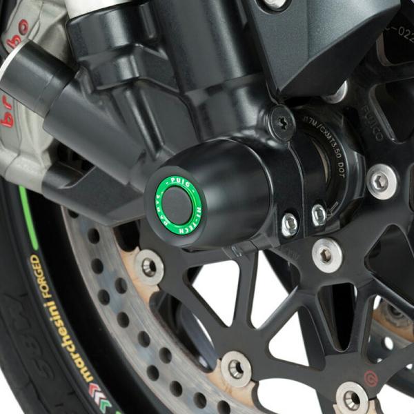 Puig 20120N PHB19 FRONT AXLE SLIDER Kawasaki ZX-10...