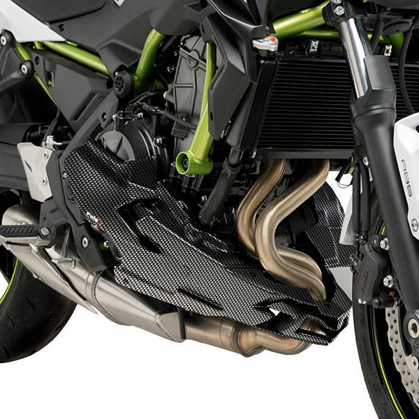 Puig 20295C ENGINE SPOILER [CARBON LOOK] Kawasaki ...