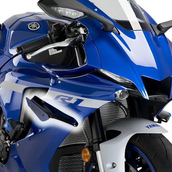 Puig 20297A SIDE SPOILER WINGLET [BLUE] YAMAHA YZF...