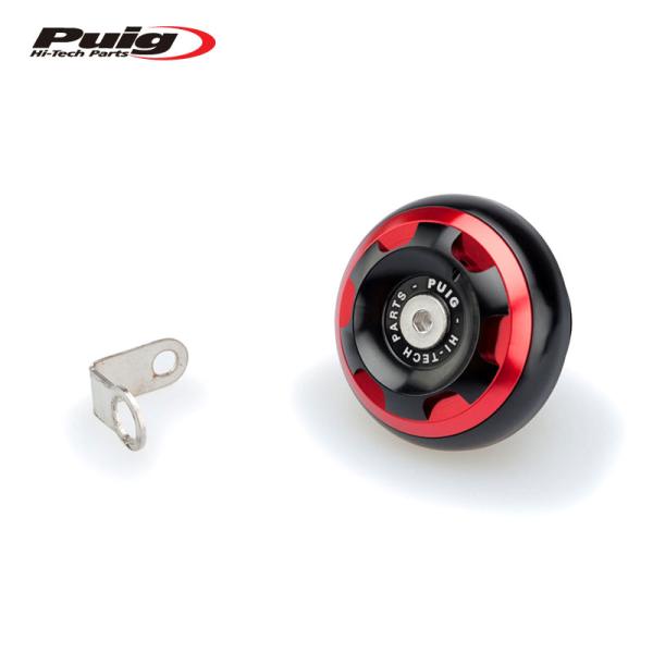 Puig 20341R  OIL CAP TRACK  M20×P3.0 [RED]  オイルキャッ...