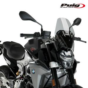 BMW F900XR Puig:プーチ　ツーリングスクリーン Puig（プーチ） Puig 20359H NEW GENERATION SPORT [SMOKE] ステー無し