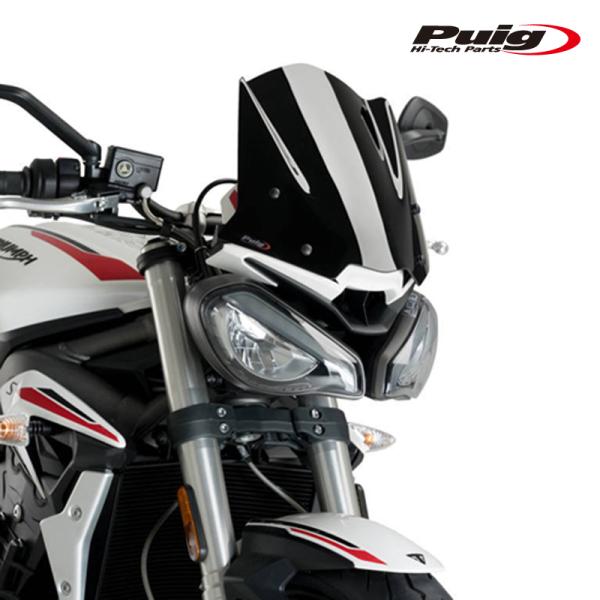 Puig 20432N NEW GENERATION WINDSHIELD SPORT [BLACK...