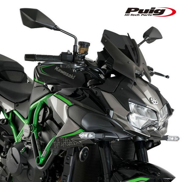 Puig 20506F NEW GENERATION SPORT [DARK SMOKE] Kawa...