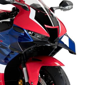 Puig 20508A FRONTAL SPOILER GP [BLUE] HONDA CBR1000RR-R FIREBLADE/SP (20-23) 30 ANNIVERSARY (22-23) プーチ カウル サイドカバー｜rambutan