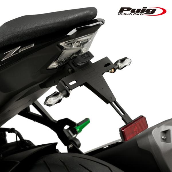 Puig 20510N LICENSE SUPPORTS Kawasaki Z H2 (20-24)...