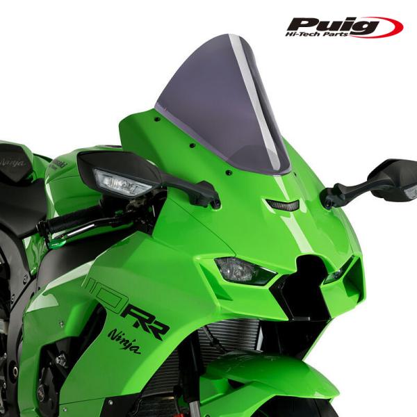 Puig 20540F RACING-SCREEN [DARK SMOKE] Kawasaki ZX...
