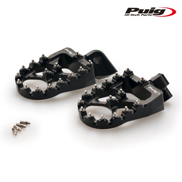 Puig 20559N FOOTPEGS OFF-ROAD [BLACK] YAMAHA WR250...