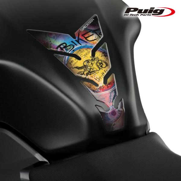 Puig 20592N TANK PADS BIKE [BLACK] 汎用 タンクパッド