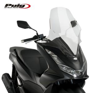 Puig 20637W SCREEN V-TECH LINE [CLEAR] HONDA PCX 125 (21-23) PCX 150 (21) プーチ TOURING スクリーン カウル｜rambutan