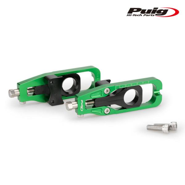 Puig 20689V CHAIN TENSIONER [GREEN] Kawasaki ZX-6R...