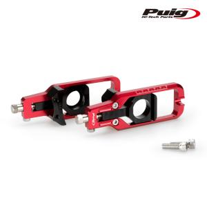 YZF-R1/R1M用　Puig製チェーンテンショナー (ブラック)新品未開封品 Puig（プーチ） Puig 20694P CHAIN TENSIONER [SILVER] YAMAHA YZF-R1