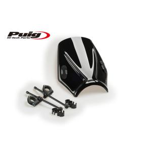 Puig 20702N WINDSHIELD MITO [BLACK] 汎用スクリーン プーチ スク...