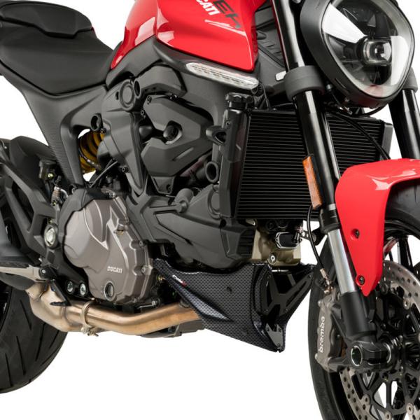 Puig 20714C  ENGINE SPOILER [CARBON LOOK] DUCATI M...