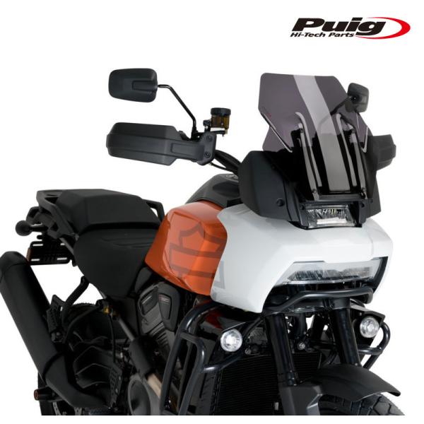 Puig 20841F RACING-Sport[DARK SMOKE] Harley-Davids...